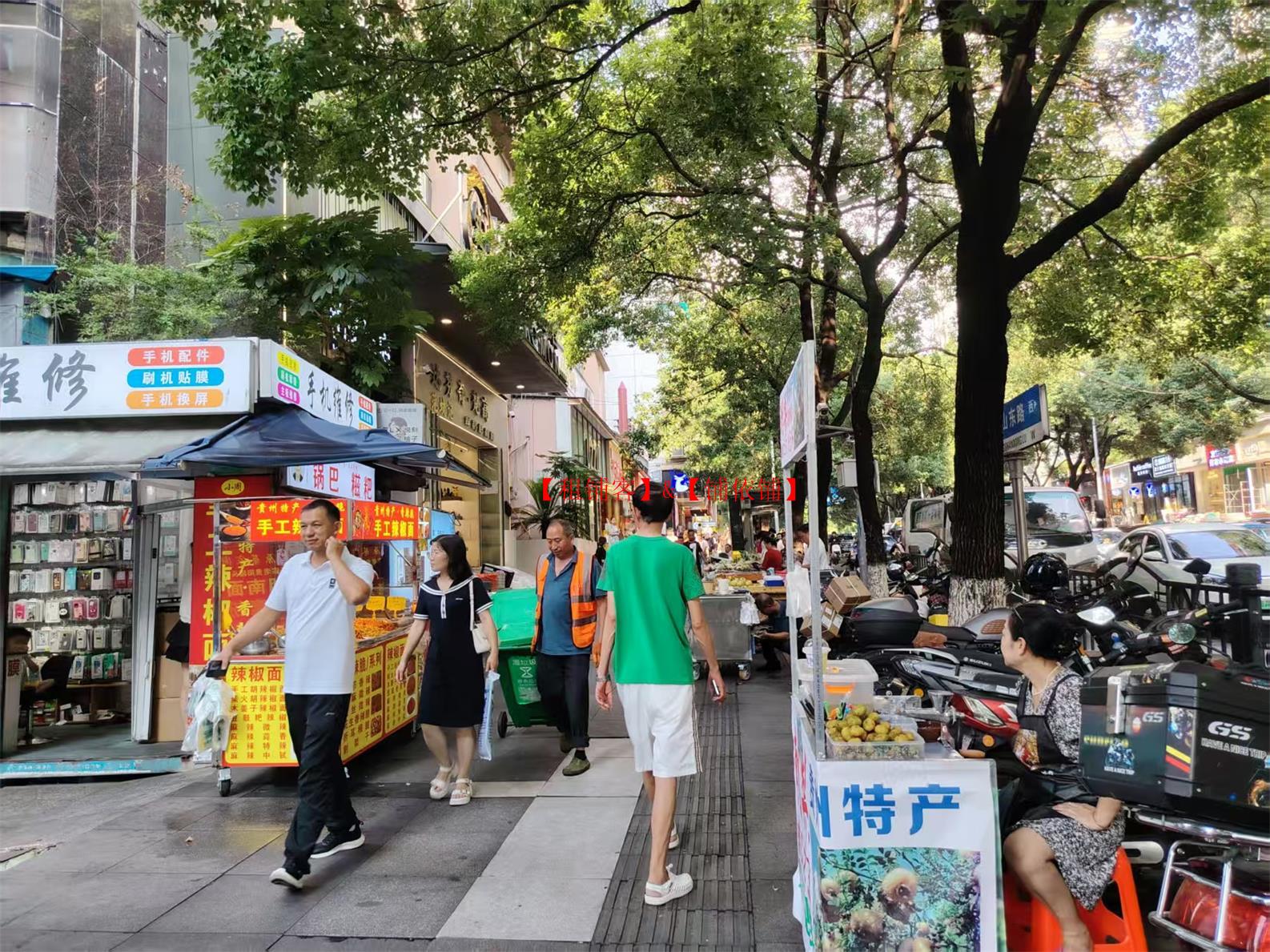 小十字蔡家街火爆商圈60平宽门头门面转让